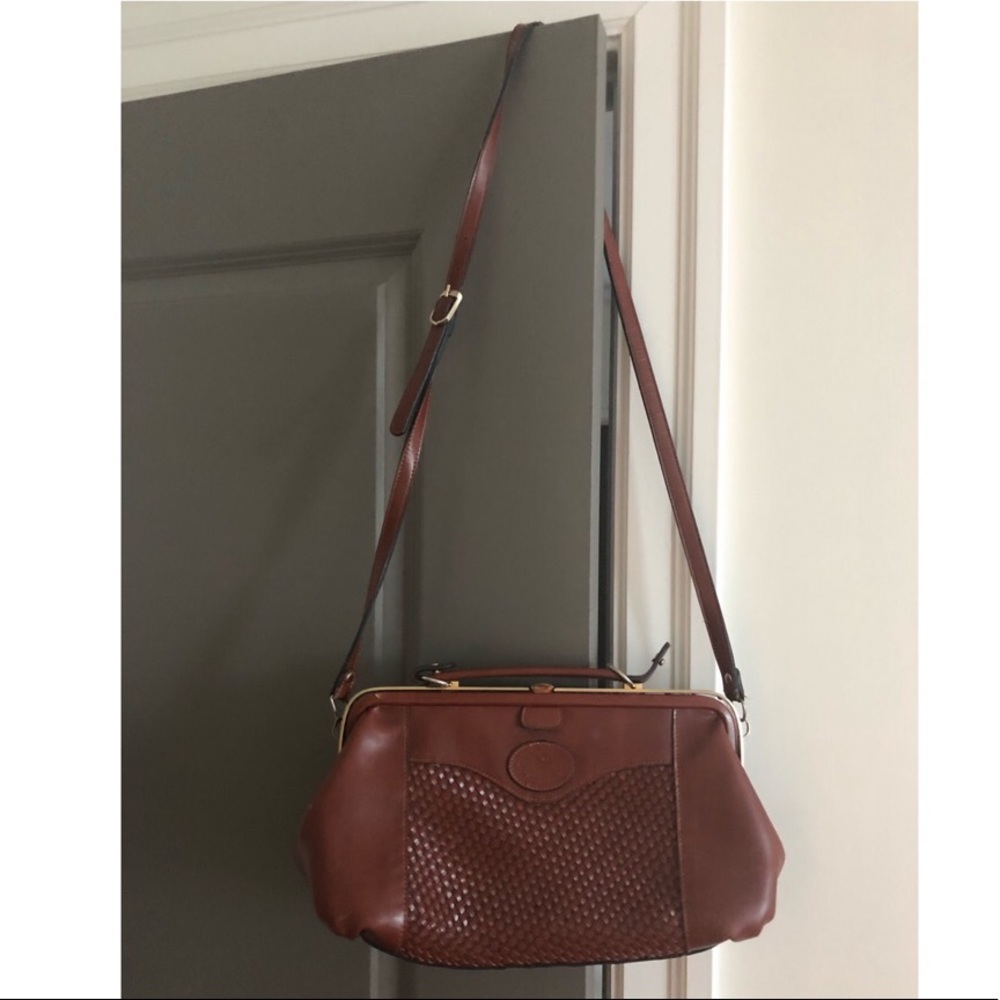 Vintage leather Gold Coast collection purse